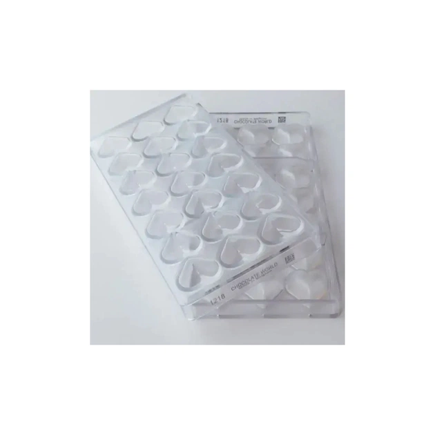 Форма для шоколаду Chocolate World Маленьке серце 21 шт x 14 г (1218 CW) - picture 2