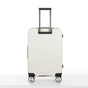 Валіза Bagland середня 72 л біла (1140621766) - зменшене зображення 4