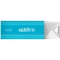 USB флеш накопичувач AddLink 64GB U12 Aqua USB 2.0 (ad64GBU12A2) - зменшене зображення 1