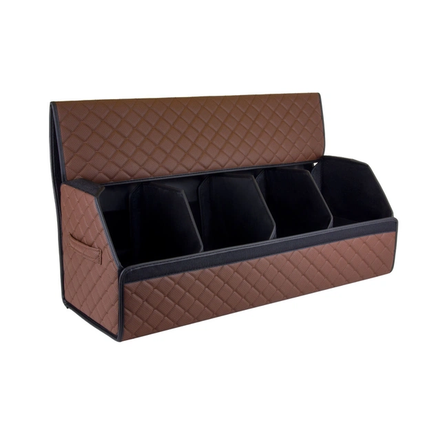 Сумка-органайзер EVAtech ECO XL 30x30x80 см коричнева з коричневою ниткою (EHECEXZZBB) - picture 3