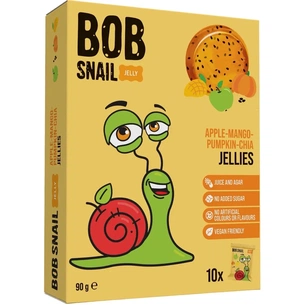 Мармелад Bob Snail Манго, гарбуз, чіа 90 г (1740882) изображение 1
