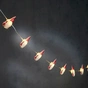 Гірлянда Luca Lighting Санта, струна, 1,3 м, класична біла, 10 LED 2AA, таймер (8720967822850) - зменшене зображення 1