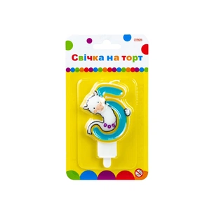 Свічка Maxi Llama "5" висотою 7,62 см (MX622068-5) изображение 1