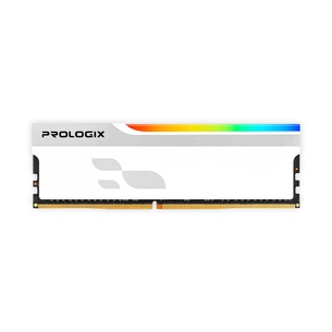 Модуль пам`ятi DDR5 16GB/5600 Prologix Onyx White RGB (PRO16GB5600YWR5) зображення 1