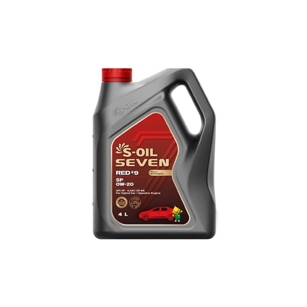 Моторна олива S-OIL SEVEN RED 9 SP 0W-20, 4л (SRSP0204) - изображение 1