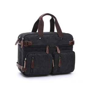 Сумка Vintage Трансофрмер текстильна Чорна (20078) зображення 1