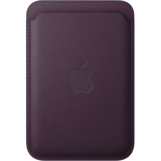 Чехол для мобильного телефона Apple iPhone FineWoven Wallet with MagSafe - Blackberry (MA7A4ZM/A) - изображение 1
