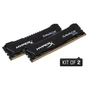 Модуль пам'яті для комп'ютера DDR4 32GB (2x16GB) 2666 MHz HyperX Savage BLACK Kingston Fury (ex.HyperX) (HX426C15SBK2/32) - уменьшенное изображение 2