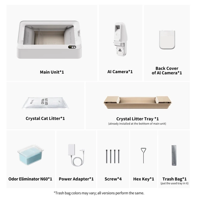 Туалет для котів Petkit Purobot Crystal Duo (P9905) - picture 10