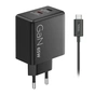 Блок питания к ноутбуку Lenovo Dual USB-C 65W GaN Charger (40AW065BEU) - уменьшенное изображение 1
