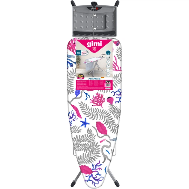 Прасувальна дошка Gimi Advance L Blue Flower (154163) (928464) - picture 3