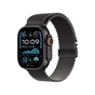 Ремінець до смарт-годинника Apple 49mm Black Titanium Milanese Loop - Medium (MXKG3ZM/A) - зменшене зображення 2
