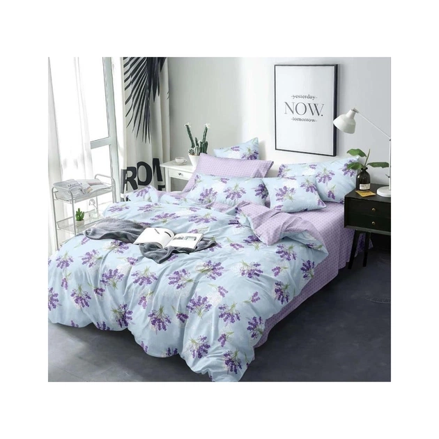 Постільна білизна MirSon Бязь 17-0130 Lavender sea 160х220 (2200001637122) - зображення 1