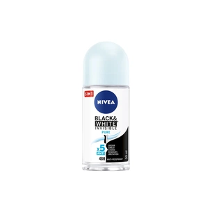 Антиперспірант Nivea Black & White Invisible Pure 50 мл (4006000032450) зображення 1