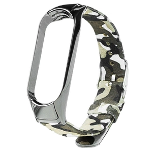 Ремінець до фітнес браслета XoKo Ремінець ХоКо Сamo Premium Band для Xiaomi Mi band 5 Green (XK-M5-CMGRN) зображення 1