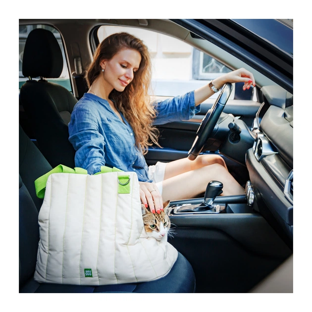 Переноска для тварин WAUDOG Relax Eco 44х35х22 см для котів та дрібних порід собак до 8 кг (9988) - picture 6