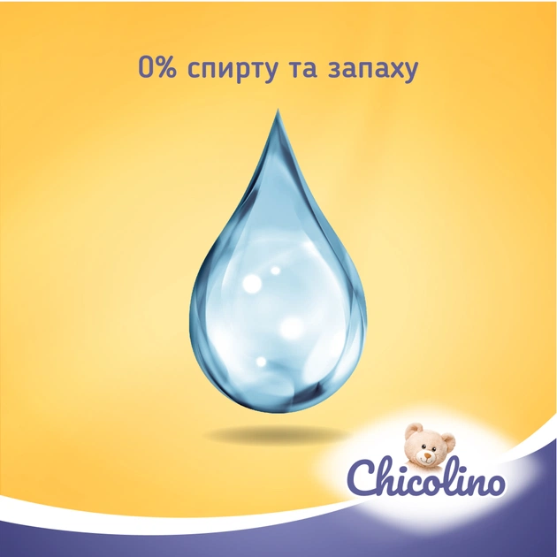 Дитячі вологі серветки Chicolino Біорозкладні 50 шт (4823098413943) - picture 4