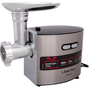 М'ясорубка Liberton LMG-28TGB02S зображення 1