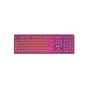 Клавіатура Canyon Fortnax Bluetooth/Wireless/ USB UA Pink (CND-SKBW2) - зменшене зображення 1