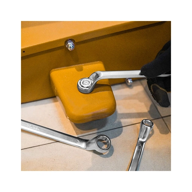 Ключ Tolsen накидний 8 шт 6-22 мм в чохлі Профі (15895) - picture 9