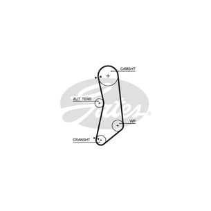 Ремінь ГРМ Gates 5627XS зображення 1