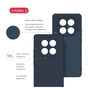 Чохол до мобільного телефона Intaleo Silicone Xiaomi Redmi Note 14 Pro Plus Dark Blue (1283126617249) - зменшене зображення 5