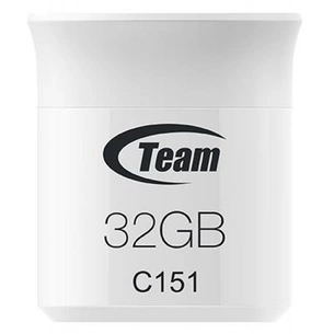 USB флеш накопичувач Team 32GB C151 White USB 2.0 (TC15132GB01) зображення 1