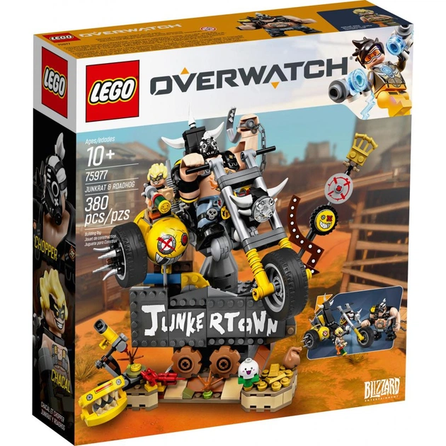 Конструктор LEGO Overwatch Пацюнчик і Турбокнур 380 деталей (75977) - зображення 1