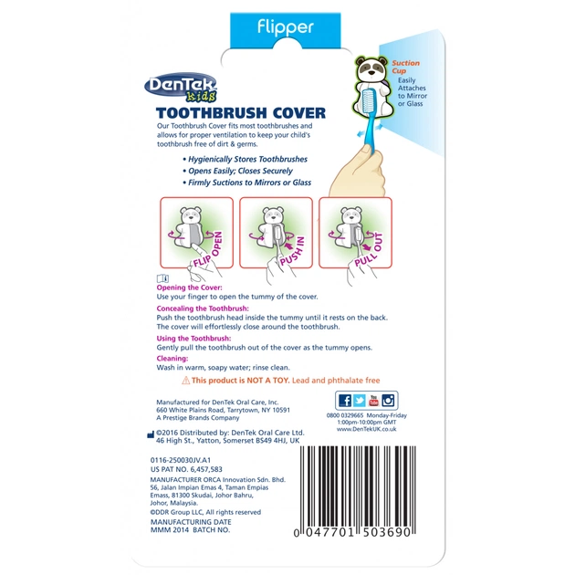 Футляр для зубної щітки DenTek пінгвін (047701003697) - picture 4