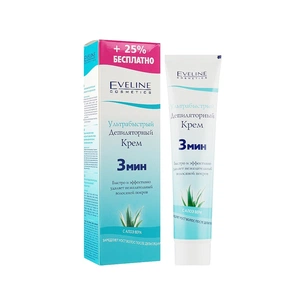 Крем для депіляції Eveline Cosmetics Ультрашвидкий з алое вера 125 мл (5901964016739) изображение 1