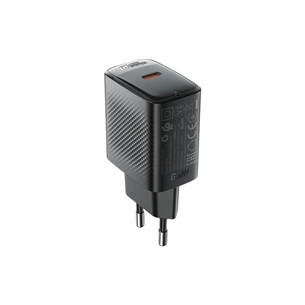 Зарядний пристрій Acefast A104 USB-C PD25W GaN Black (6974316283355) зображення 1