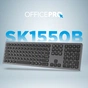 Клавіатура OfficePro SK1550 Wireless Black (SK1550B) - зменшене зображення 4
