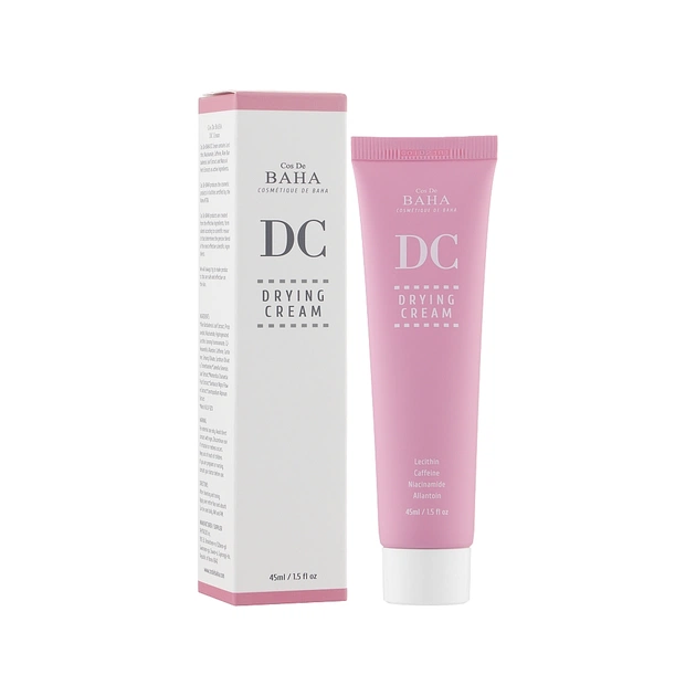 Крем для лица Cos De BAHA DC Drying Cream Для жирной кожи с лецитином 45 мл (8809240318478) - изображение 1
