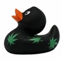 Игрушка для ванной Funny Ducks Марихуана утка (L1051) - уменьшенное изображение 4