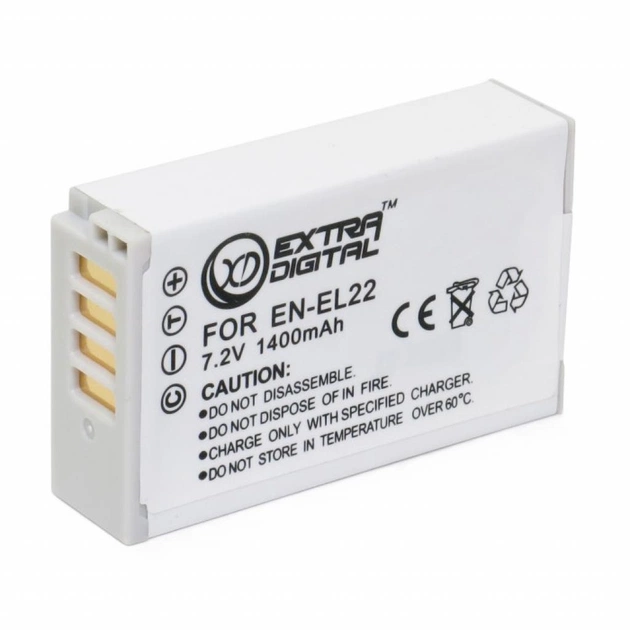 Акумулятор до фото/відео Extradigital Nikon EN-EL22 (BDN2683) - picture 3