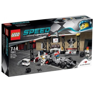 Конструктор LEGO Speed Champions Піт-стоп команди "Мак-Ларен Мерседес" (75911) зображення 1