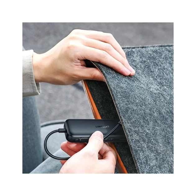 Перехідник USB2.0 Type-C to VGA V1.2/HDMI V2.0b/DP V1.2a CM260 black Ugreen (60568) - picture 10