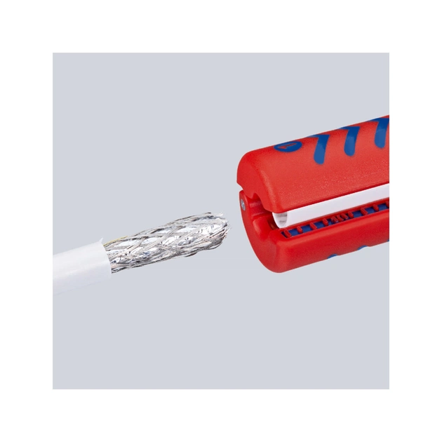 Знімач ізоляції KNIPEX для коаксіальних кабелів (16 60 100 SB) - picture 3