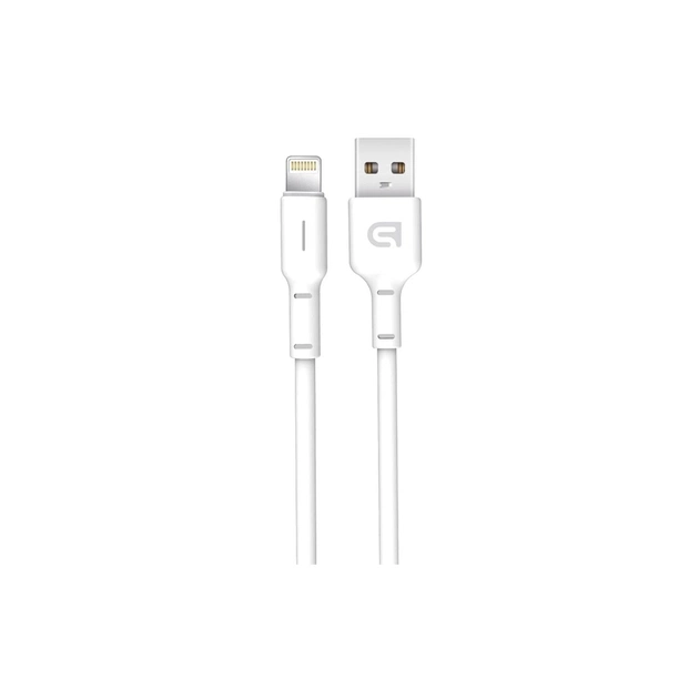 Дата кабель USB 2.0 AM to Lightning 1.0m AR12 3A white Armorstandart (ARM59531) - зображення 1