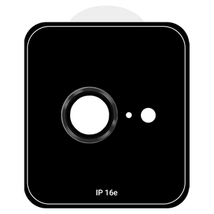 Стекло защитное Armorstandart for Camera Pro iPhone 16e Black (ARM84633) изображение 1