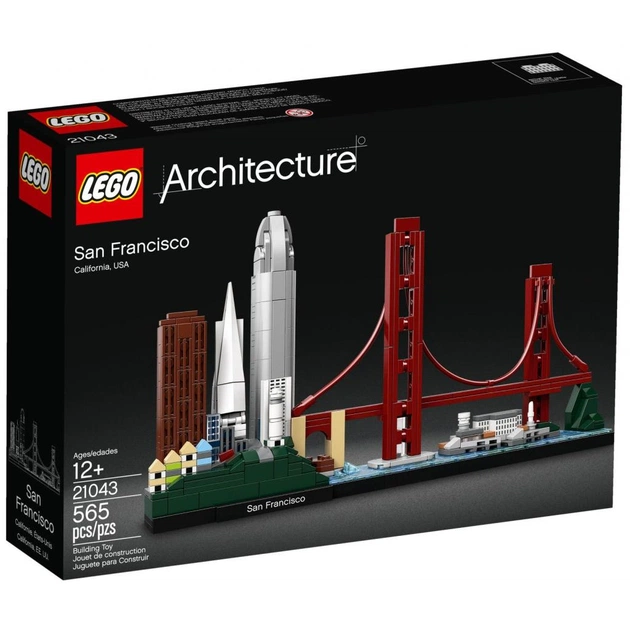 Конструктор LEGO Architecture Сан-Франциско 565 деталей (21043) - изображение 1