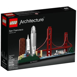 Конструктор LEGO Architecture Сан-Франциско 565 деталей (21043) зображення 1