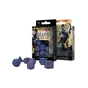 Набір кубиків для настільних ігор Q-Workshop Wizard Dark-blue orange Dice Set (7 шт) (SWIZ90) - зменшене зображення 2