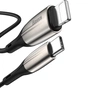 Дата кабель USB-C to Lightning 1.0m 18W black Baseus (CATLSP-01) - зменшене зображення 3