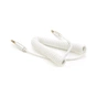 Кабель мультимедийный 3.5mm M to 3.5mm M 1.5m 90° corner white Voltronic (YT-AUXSGJ(M)/(M)-1.5-W) - уменьшенное изображение 1