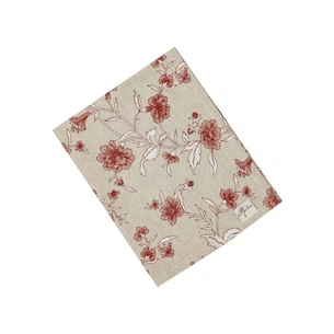 Серветка на стіл Прованс Квіти бордо Господиня 35х45 см (4823093451834) зображення 1