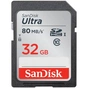 Карта пам'яті SanDisk 32GB SDHC class 10 UHS-I Ultra (SDSDUNC-032G-GN6IN) - зменшене зображення 1