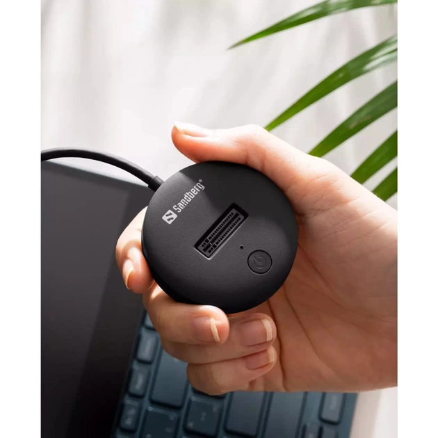 Док-станція для накопичувачів Sandberg USB3.2 Type-C toSSD M.2 NVMe M Key (136-47) - picture 5