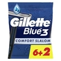 Бритва Gillette Blue 3 Comfort Slalom 8 шт. (8006540808764) - зменшене зображення 1