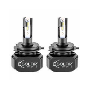 Автолампа SOLAR H4 LED 12/24V 40W 5000Lm 6000K, CSP1860 (8204) зображення 1